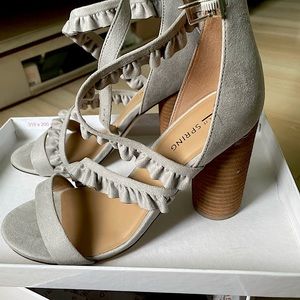 Call It Spring Ruffled Heels